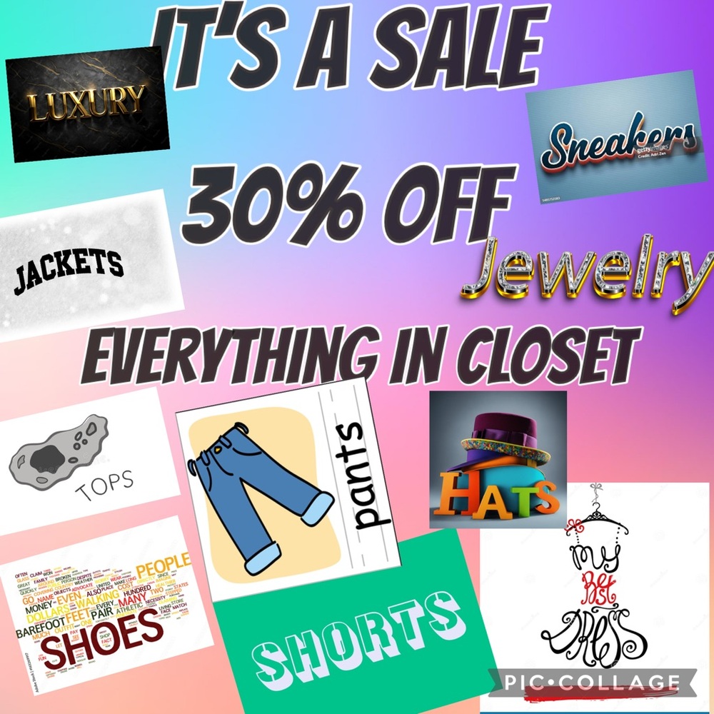 30% off Everything in My Closet Sale